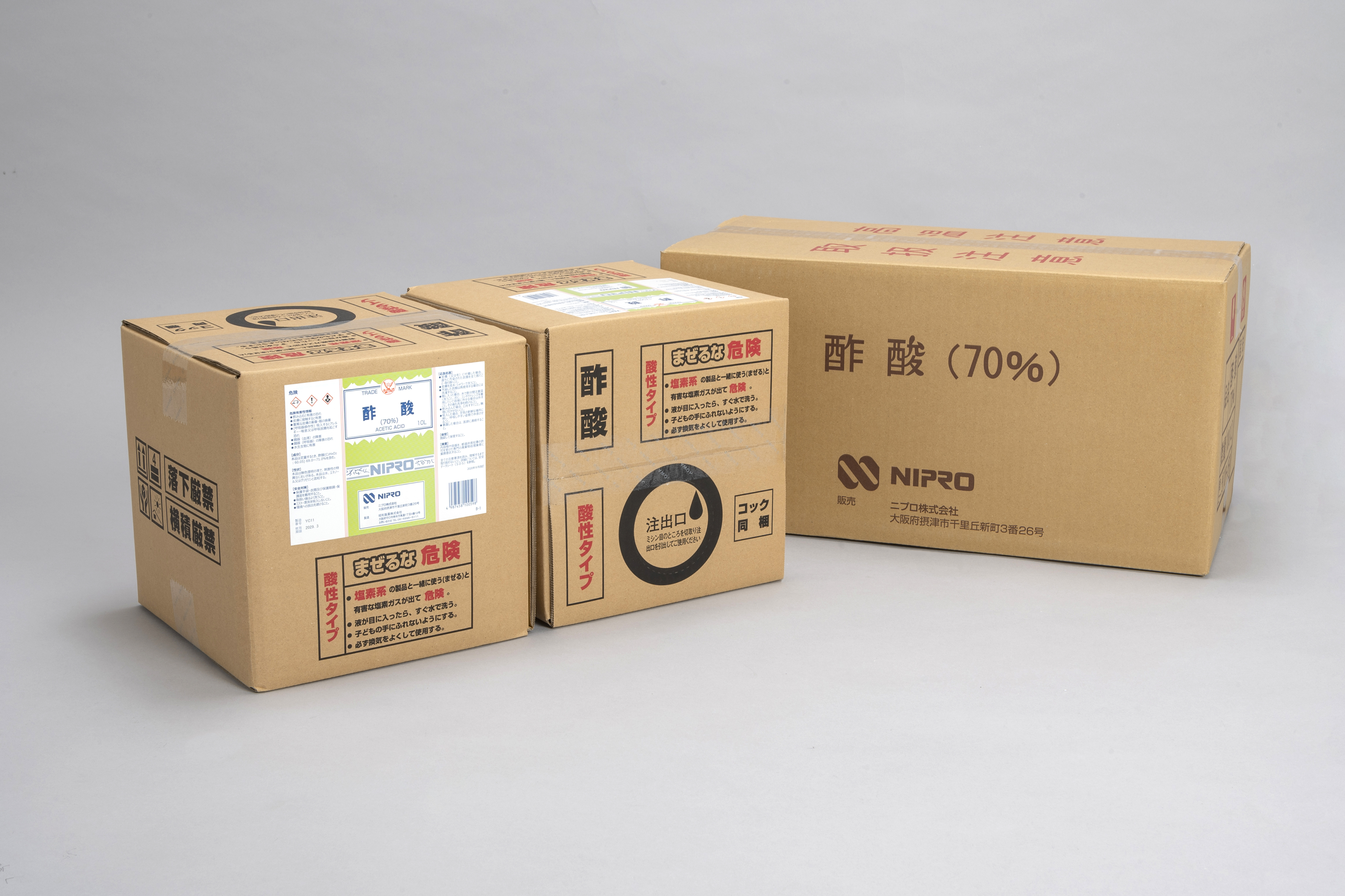 医療機器製品: 酢酸