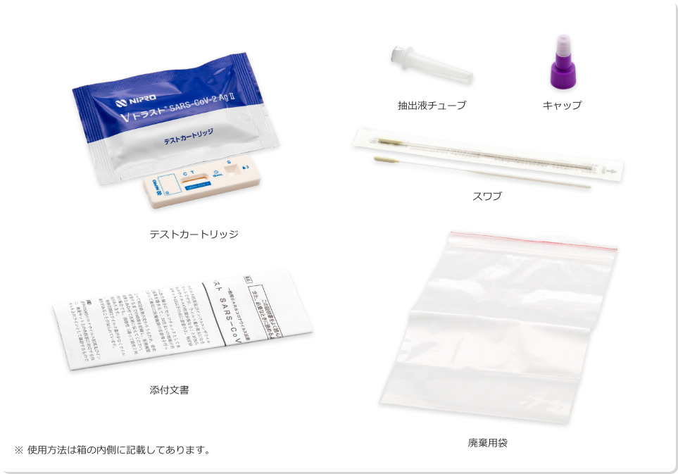 医療用抗原検査キット｜一般用｜ニプロ株式会社